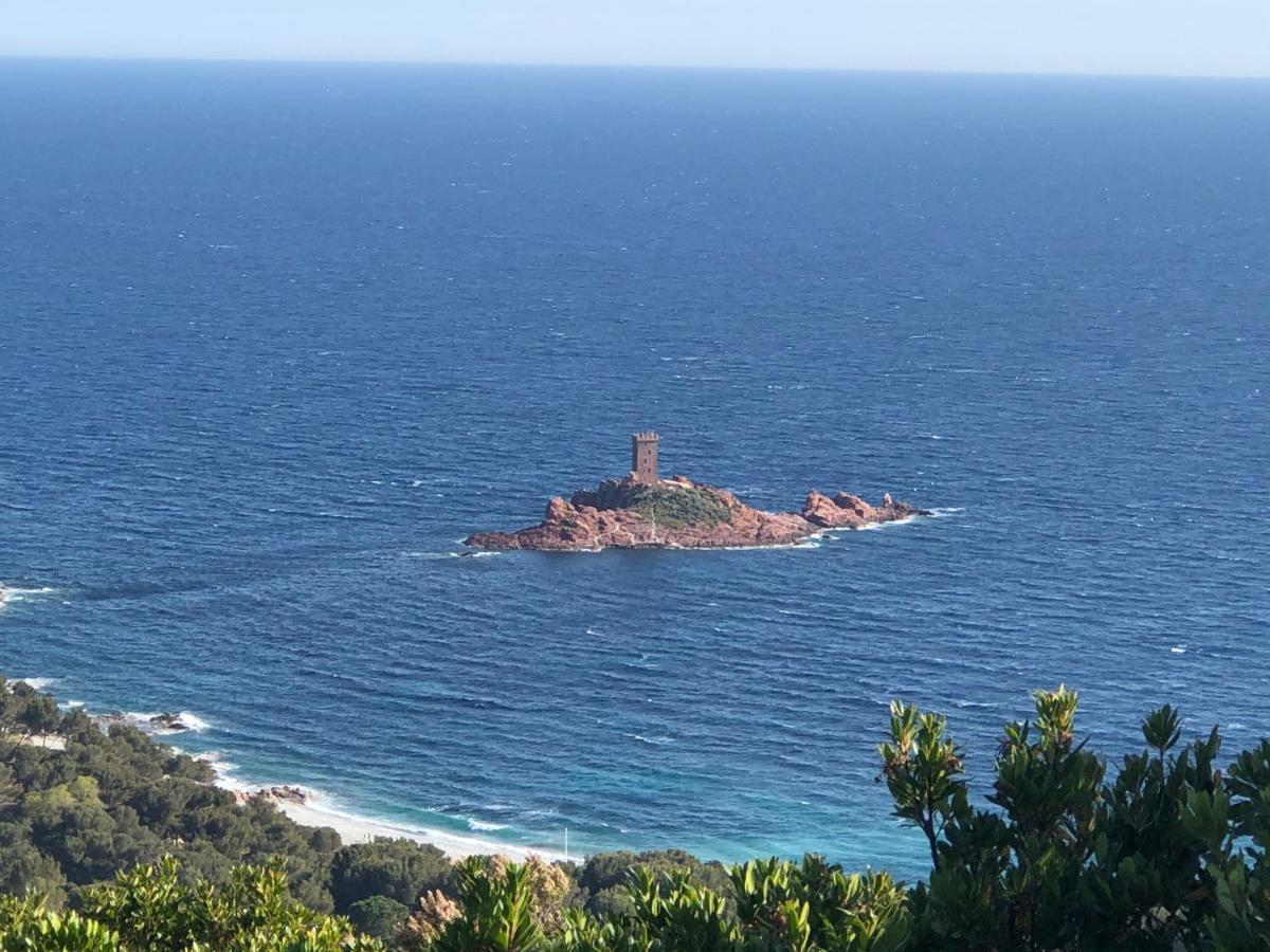 Saint-Raphaël Boulouris Panorama Vue Mer 아파트 외부 사진