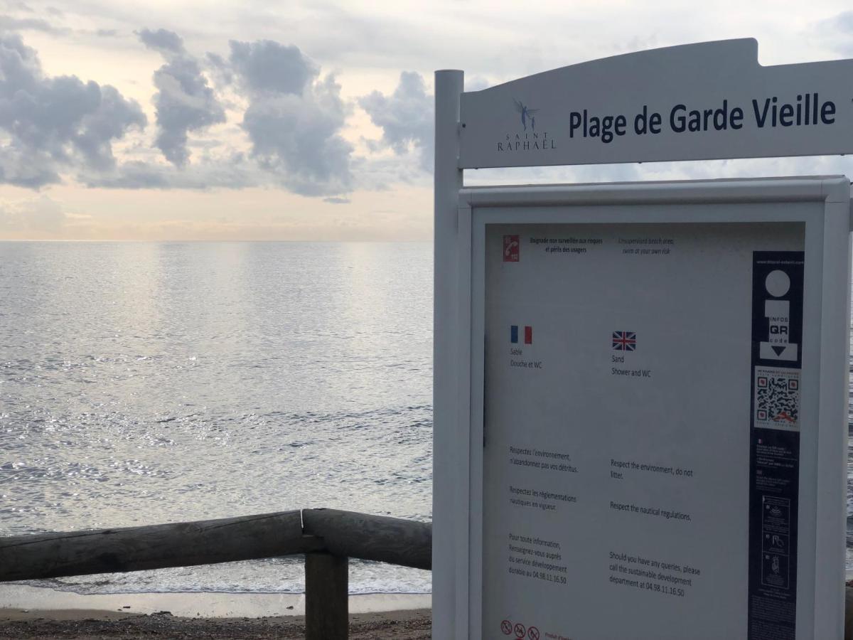 Saint-Raphaël Boulouris Panorama Vue Mer 아파트 외부 사진